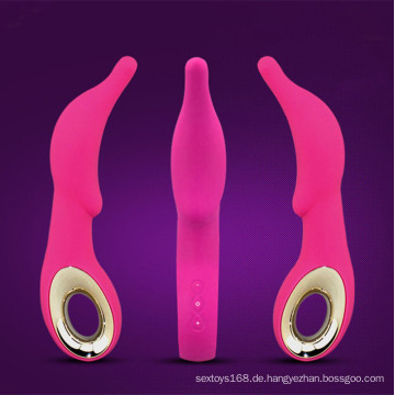 Vagina Silikon Vibratoren Sex Produkt für Frau Injo-Zd104